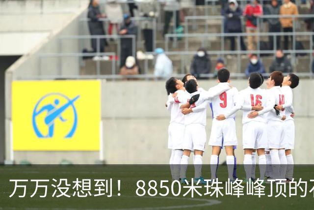 万万没想到!8850米珠峰峰顶的石头,竟来自4亿年前的海底!